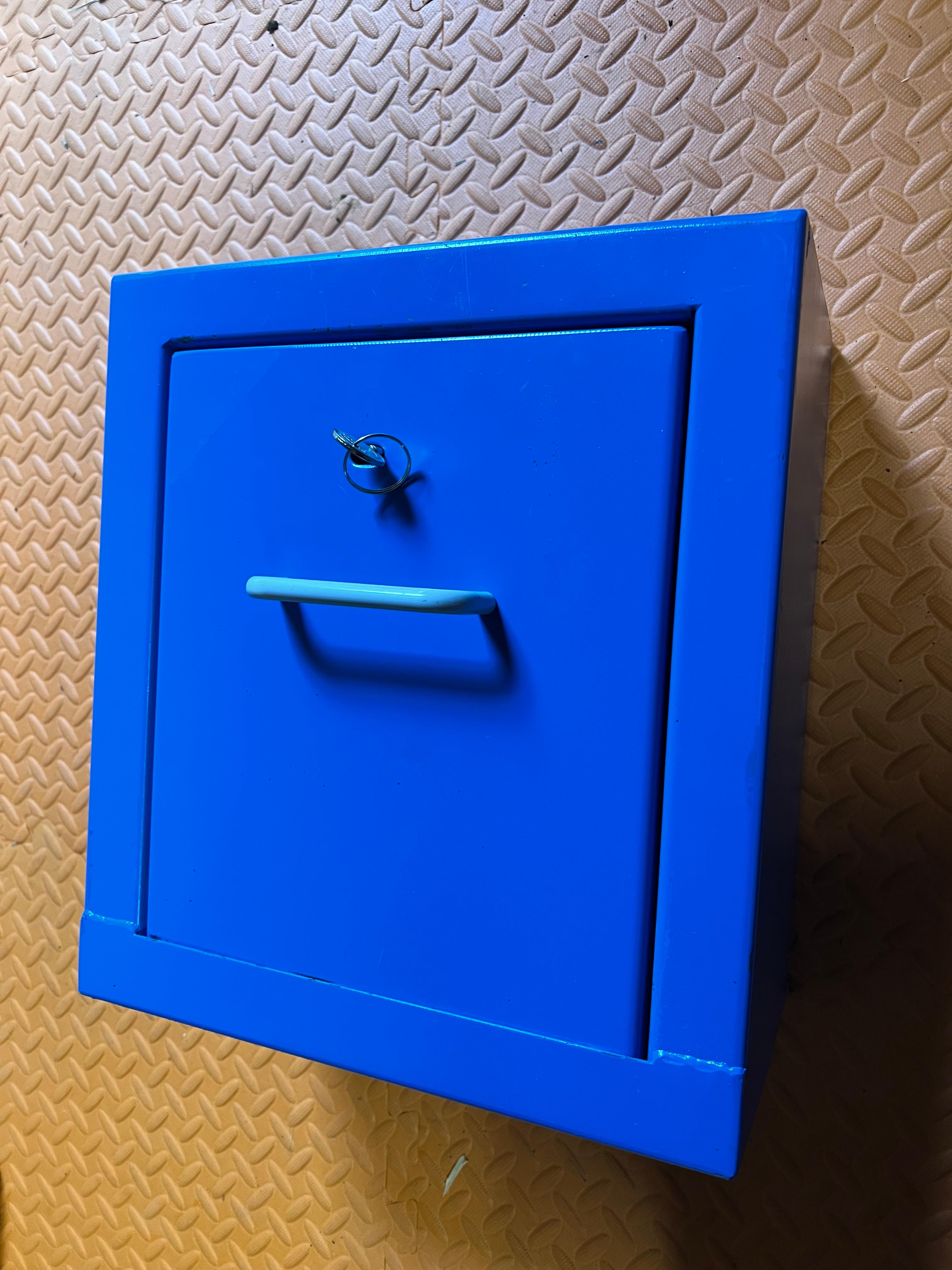 Blue ammo safe